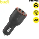 Budi 12W 2.4 Amp Car Charger