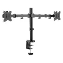 Adjustable Dual Monitor Arm Desk Mount 15"-30" VESA Z022