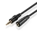 Female To Male Audio 3.5mm Bass Cables 1.5M