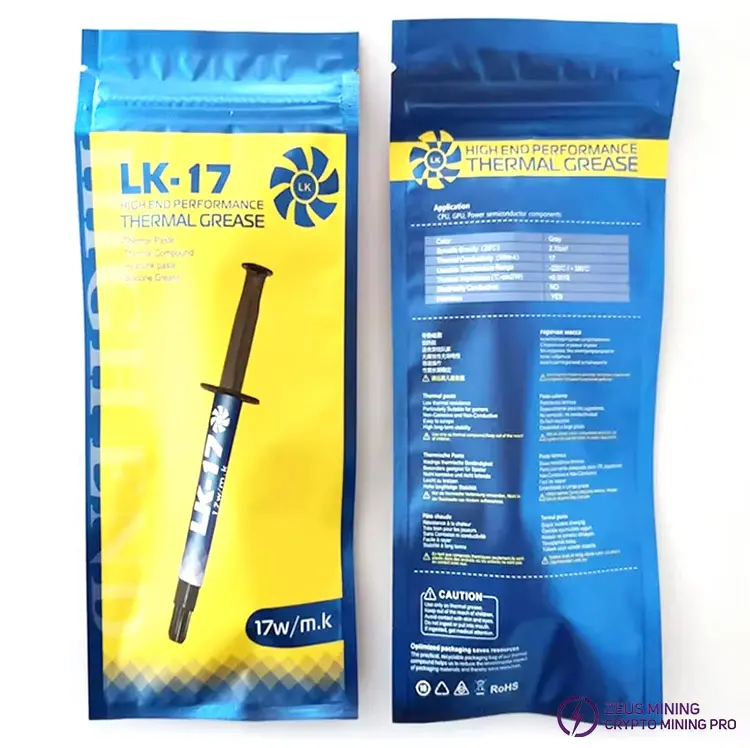 Heatsink Thermal paste compounds LK-17 