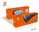 Jeqang JK-929 87KEY RGB Machinical Keyboard