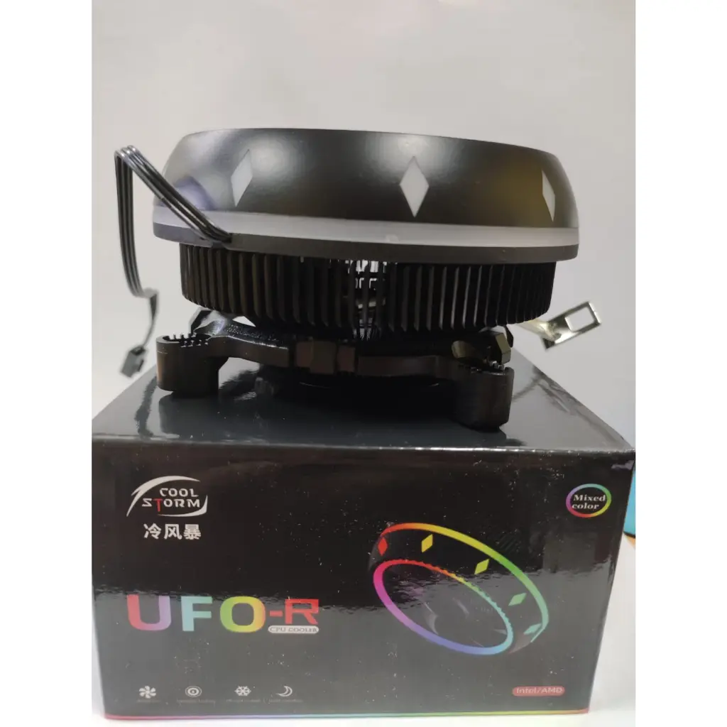RGB CPU Coolimg Fan Intel AMD UFO R