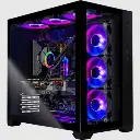 Ruix haijin Pro black full temperd gaming casing 