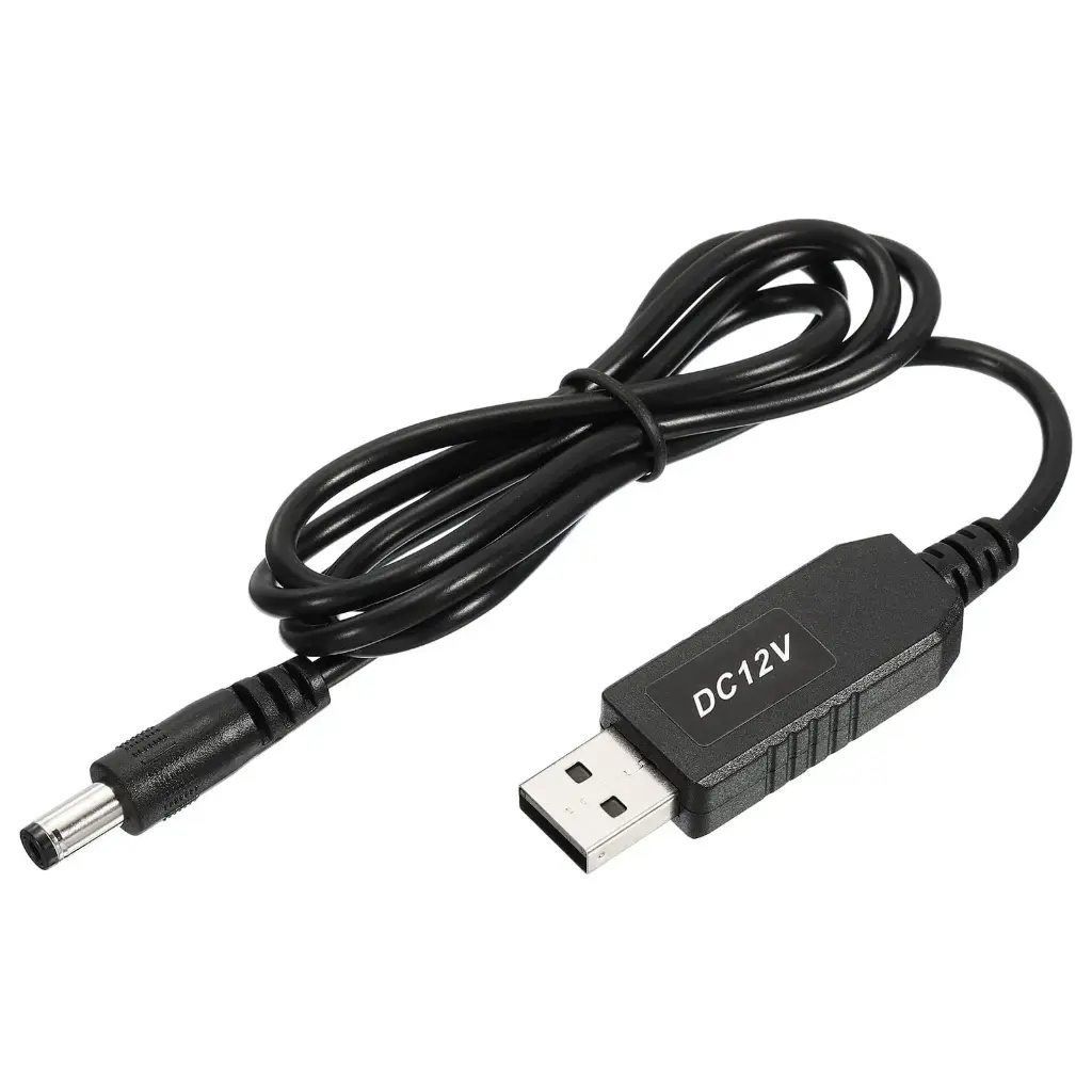 USB To DC JACK 5V-12V