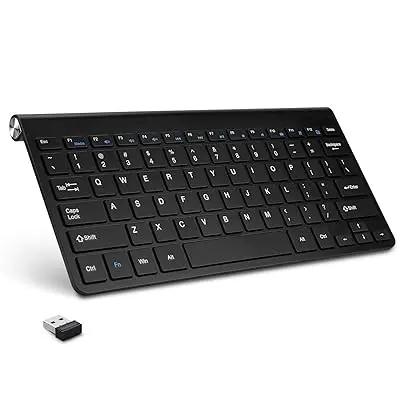 Jeqang Wireless + Bluetooth Mini Keyboard JB-320