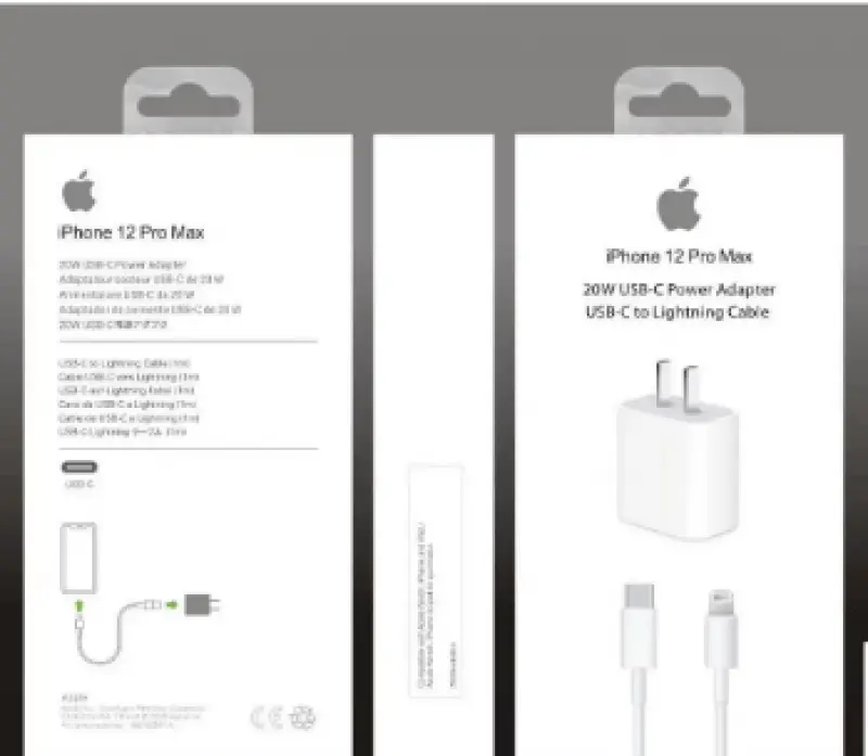 20W Phone USB-C Power Adapter For Iphone12
