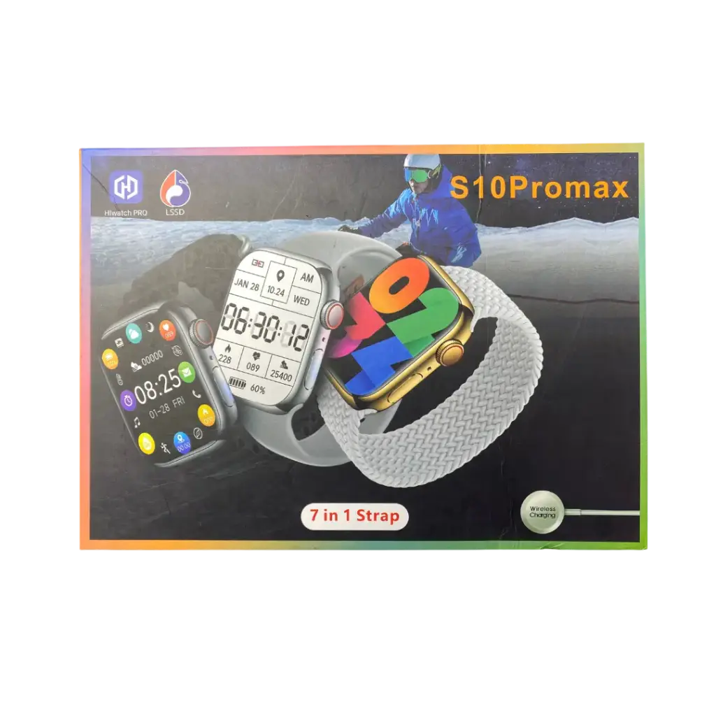 S10Promax 7 in 1 Strap Smart Watch