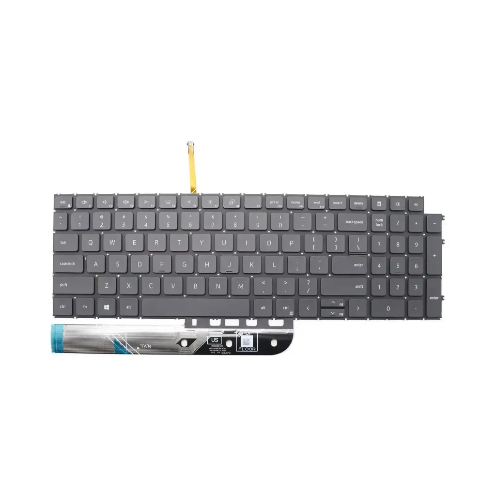 Dell Inspiron 15 3511 3515 15 5510 5515 7510 16Plus 7610 Keyboard