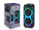 NDR-820 Dual 8-Inch Party Speaker with Wireless Microphone