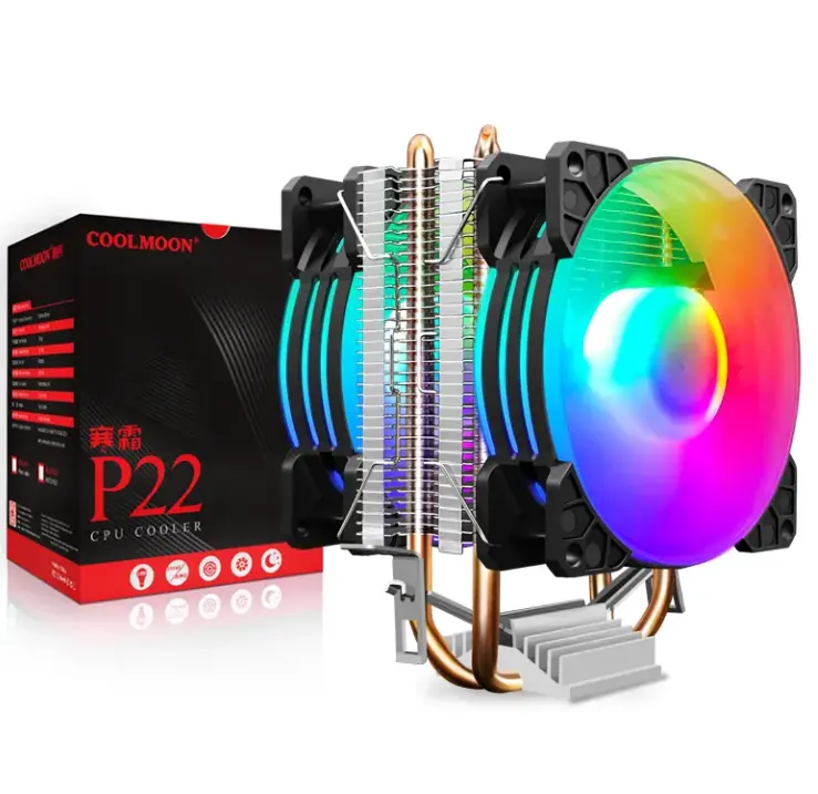COOLMOON RGB CPU Cooling Fan P22