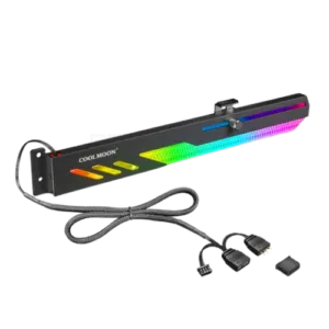 COOLMOON GT8 Graphics Card Bracket 5V ARGB Multi-interface Synchronous Horizontal Chassis