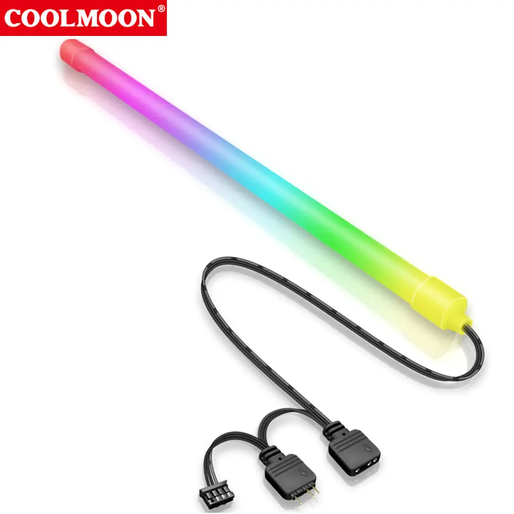 COOLMOON Silicone LED Strip Y360 5V ARGB Case Light