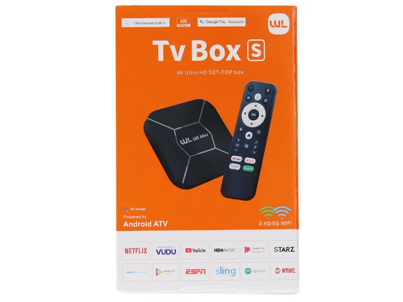 TV Box S 4K UCD 8GB + 64GB