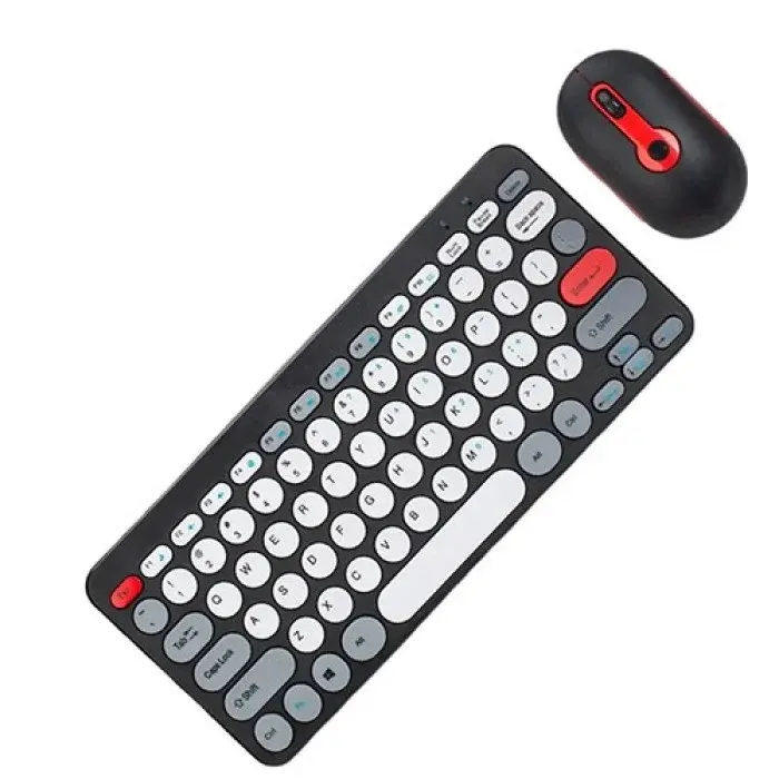 Jedel WS681 Fashionable mini Keyboard & Mouse Wireless Combo