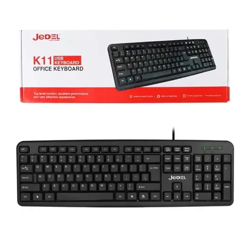 JEDEL K11 Desktop USB Wired Keyboard