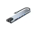 TYPE-C to HDTV 8 in 1 Hub