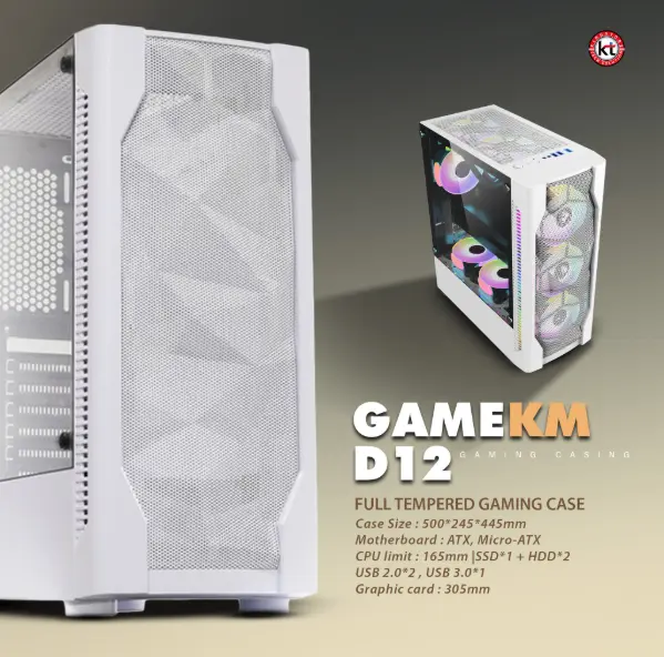 GAMEKM D12 GAMING CASING