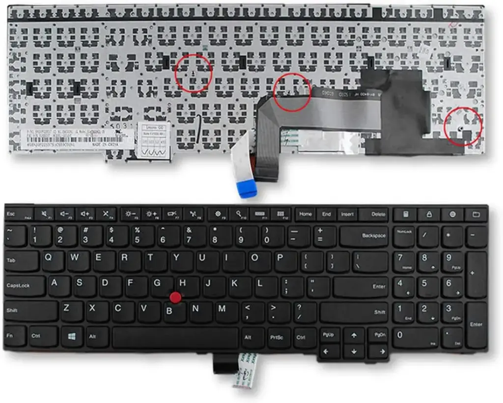 Lenovo ThinkPad E550 E555 E560 E570 E575 L550 L560 T550 T560 Laptop Keyboard