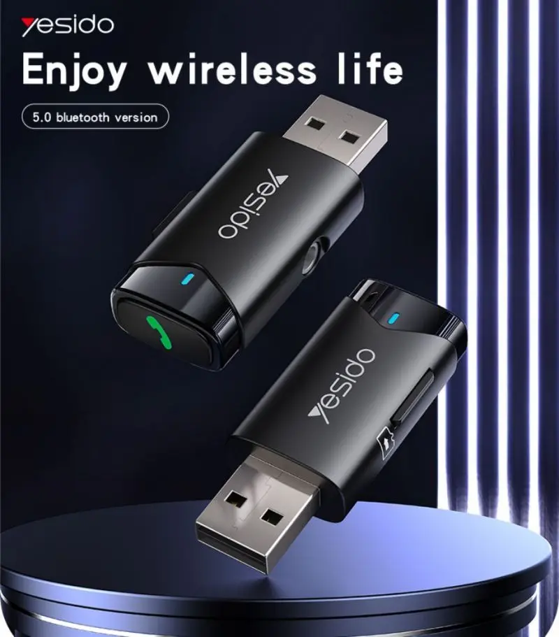 Yesido Wireless Aux Adapter Audio transmitter YAU40