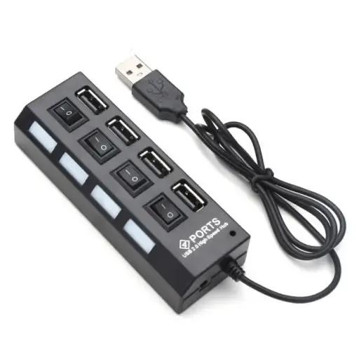 4 Port Switch USB Hub