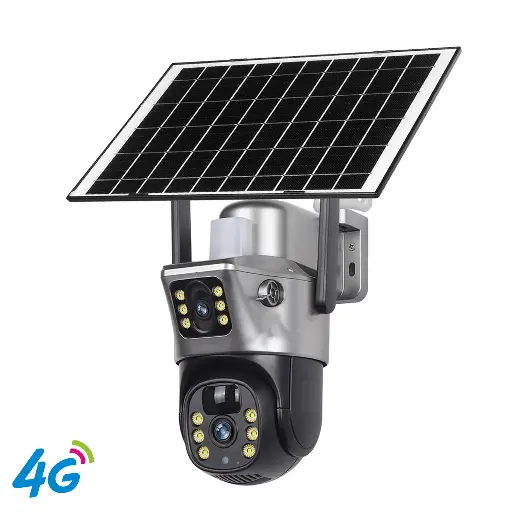 4G Smart Solar Dual Lens Camera 360