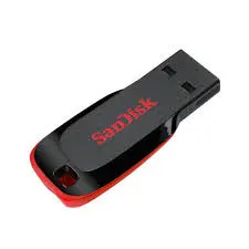 64 GB Sandisk USB flash Cruzer blade (A Grade)