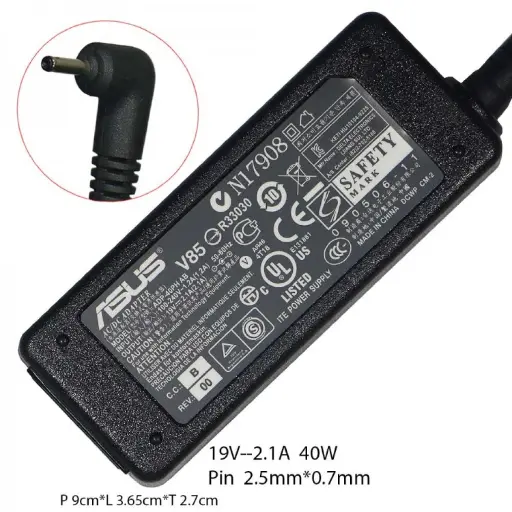 Asus 40w Tiny Pin 2.5*0.7mm Laptop Charger