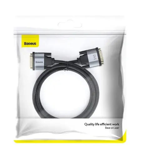 Baseus DVI Male To DVI Male Adapter Cable