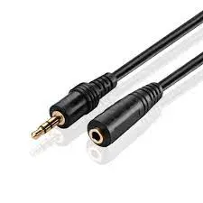 Female To Male Audio 3.5mm Bass Cables 1.5M