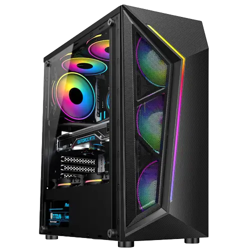 Gaming Casing with RGB RUIX Sailor V8