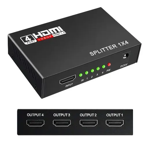HDMI Splitter HDTV 1080P 3D 1.4 Port