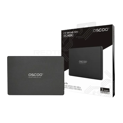 OSCOO 512GB SSD SATA Black