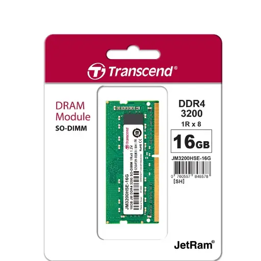 Transcend 16 GB DDR 4 3200Mhz Laptop Ram