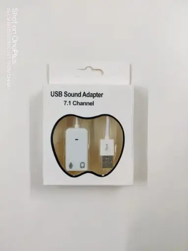 USB Sound Adapter 7.1 Channel Apple