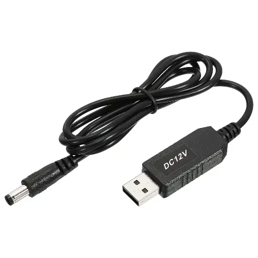 USB To DC JACK 5V-12V