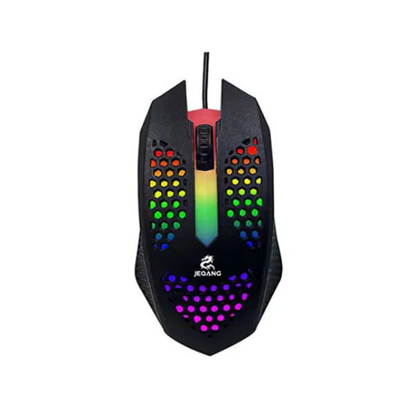 JEQANG Glowing Wired Mouse JM-600