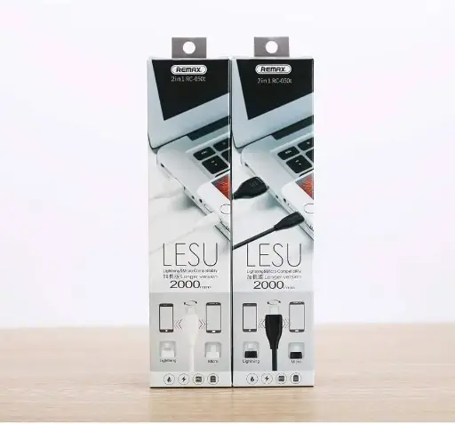 Remax RC-050T 2IN1 Micro USB and Lightning Cable