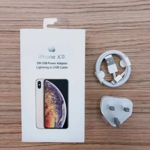 5W IPhone XS Max USB Power Adapter with Cable