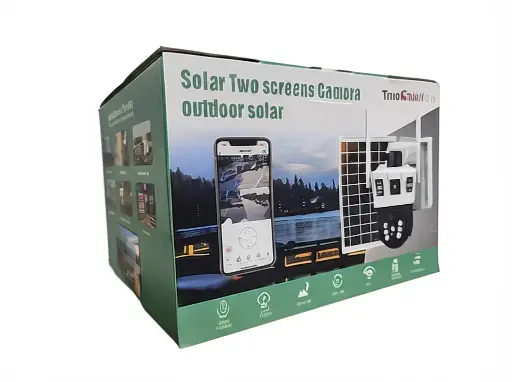  4G Solar Two Screen Outdoor Solar Camera TD36