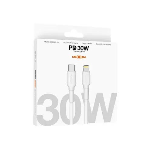 MOXOM MX-CB77 PD 30W Type-C to Lightning Cable