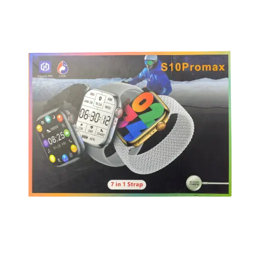 S10Promax 7 in 1 Strap Smart Watch