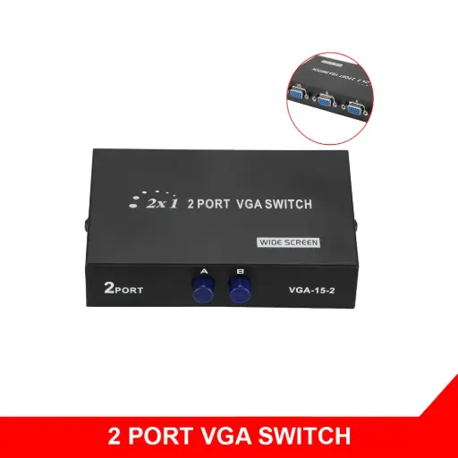 VGA Two Ports Switch