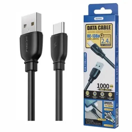 Remax RC-138a Pro Type-C Cable Fast Charging 2.4A