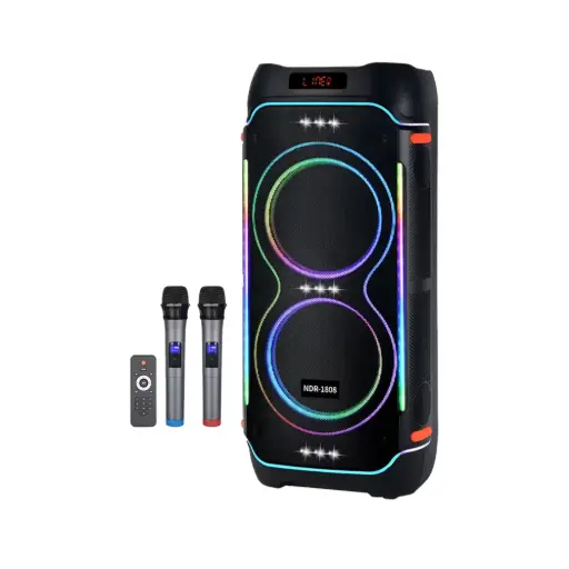 NDR 1810 Bluetooth Karaoke Party Speaker