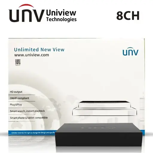 UNV 8 Channel 2MP XVR – XVR301-08F