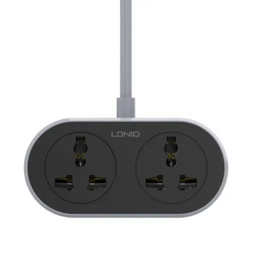 LDNIO 2 AC Outlet Universal Extension Power Socket SC2018 2500W 10M