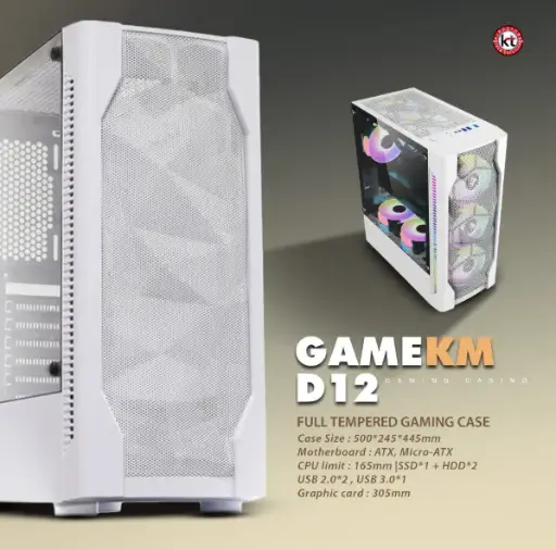 GAMEKM D12 GAMING CASING